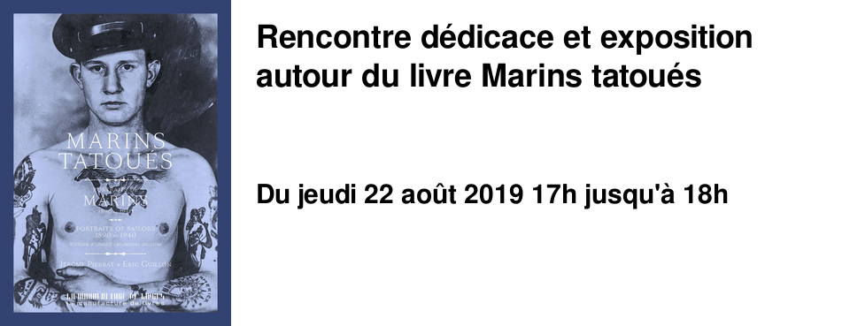 Rencontre d�dicace et exposition autour du livre Marins tatou�s